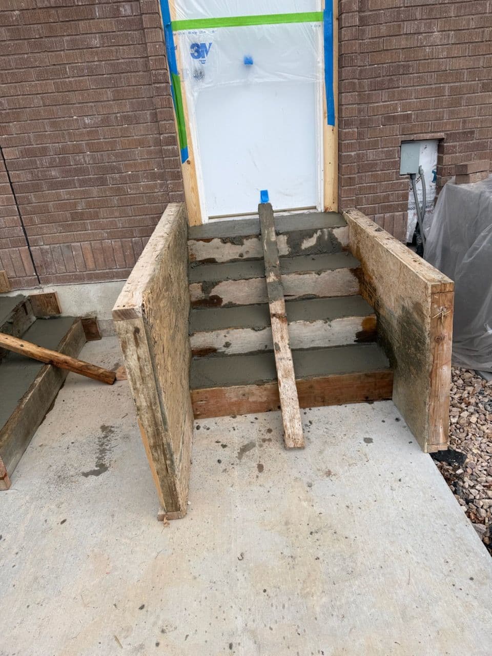 New Concrete Steps in Cache Valley image
